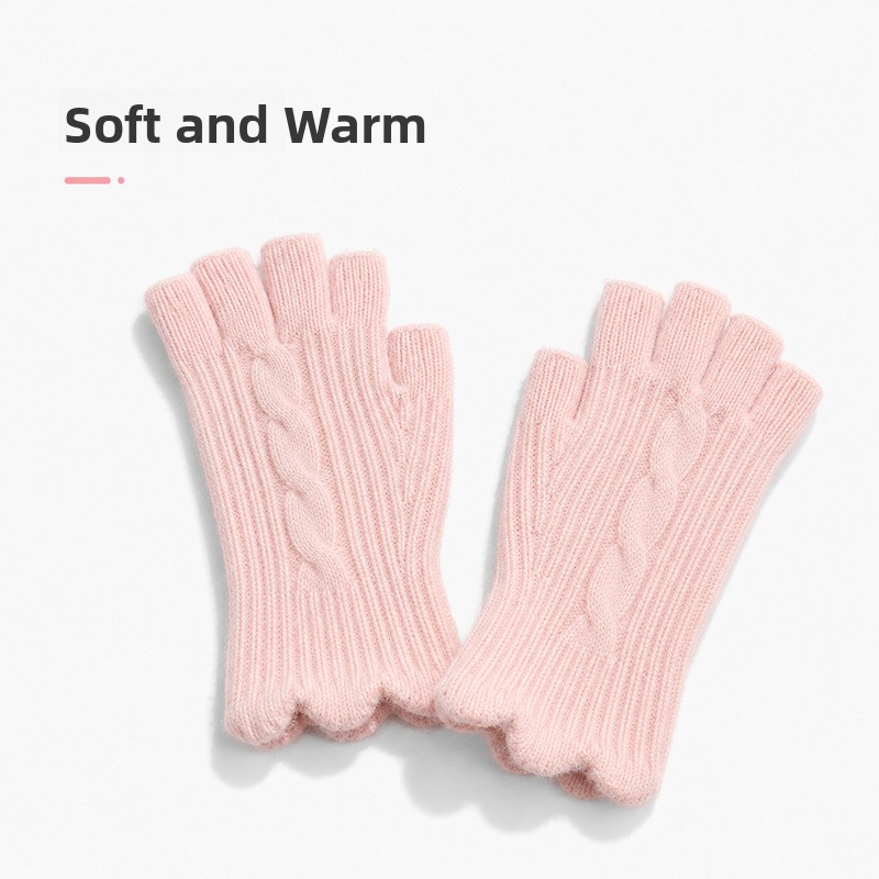 Women's Warmth Knitted Alpaca  - Wool Glove Lined ulasan dan harga