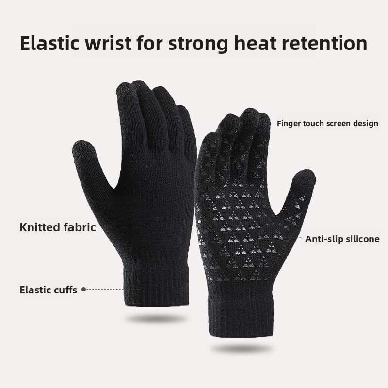 Unisex Outdoor Running Sports  - Wool Glove Lined ulasan dan harga