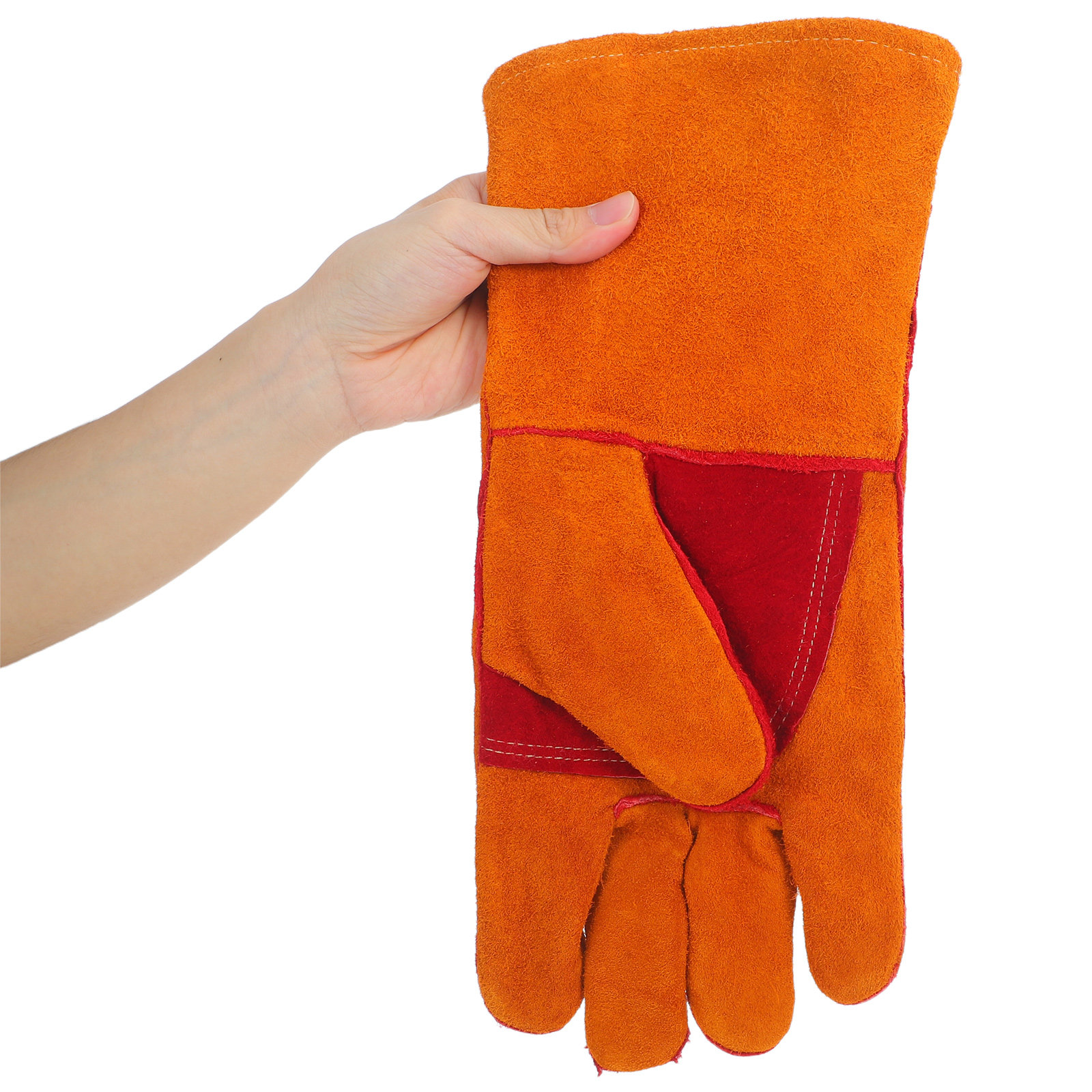 1Pair Electric Welding Gloves  - Heat Resistant Glove ulasan dan harga