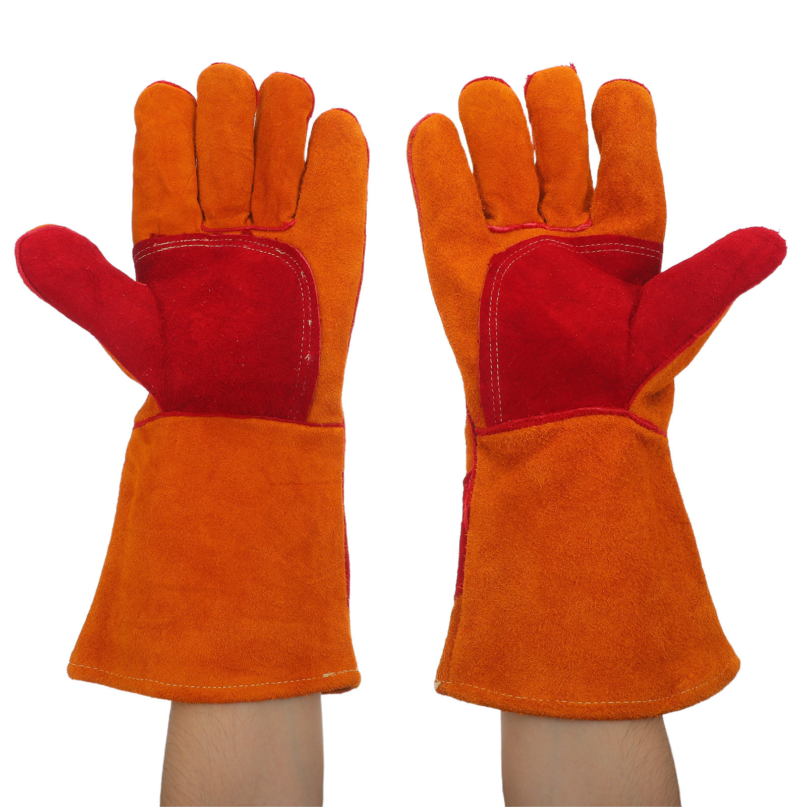 1Pair Electric Welding Gloves  - Heat Resistant Glove ulasan dan harga